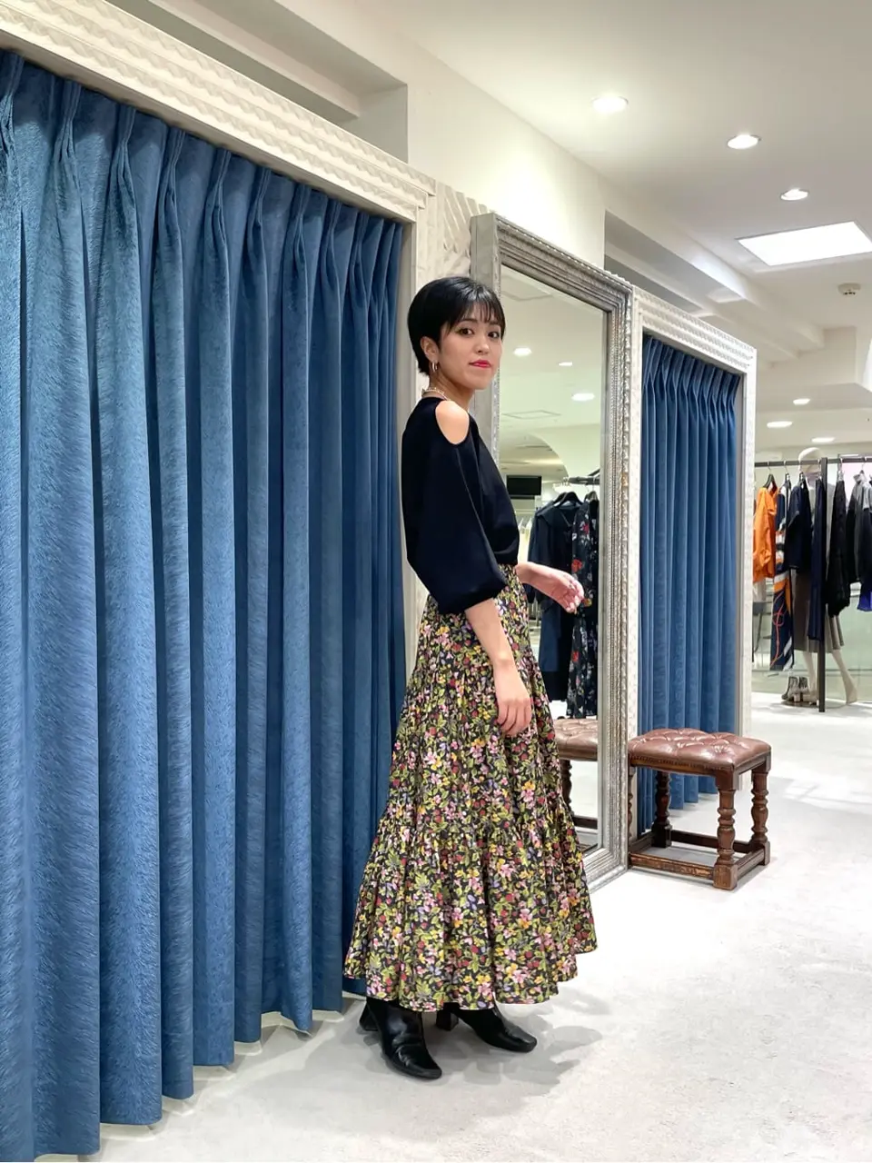 GRACE CONTINENTAL yoshi コーディネート画像