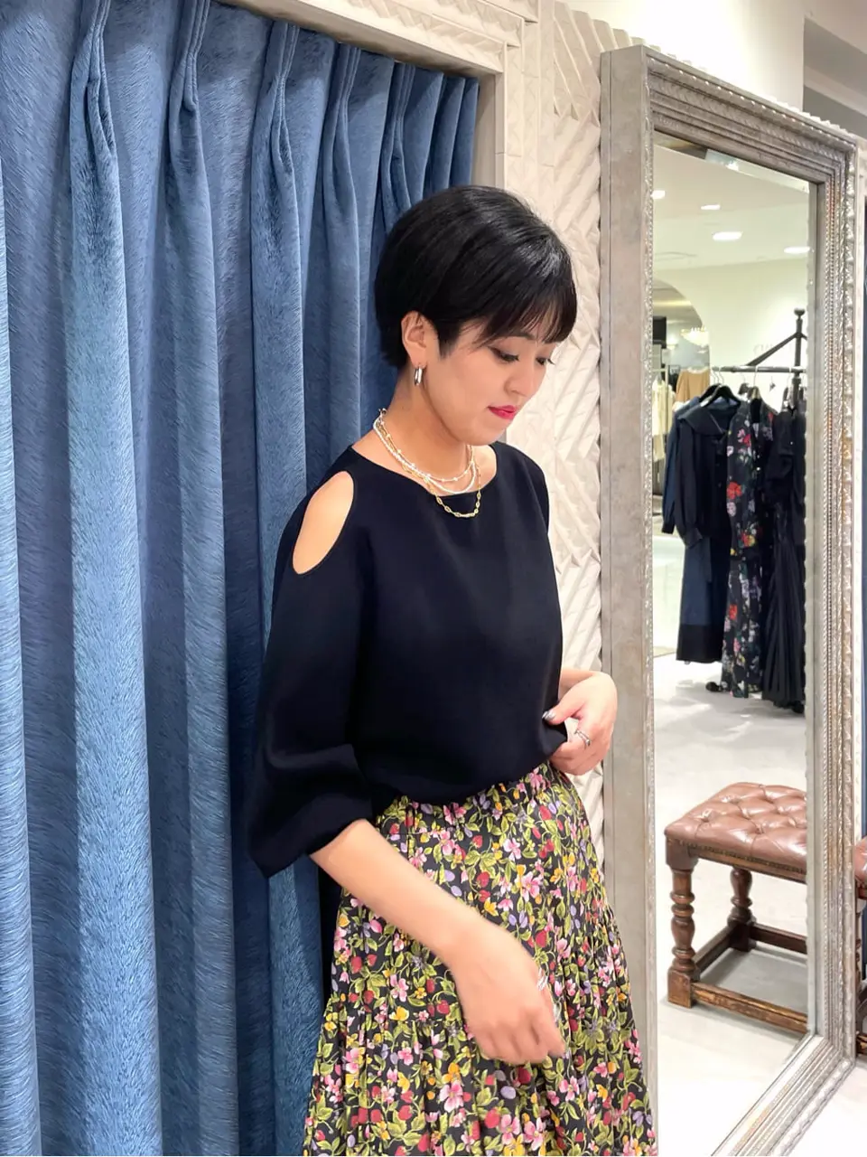 GRACE CONTINENTAL yoshi コーディネート画像