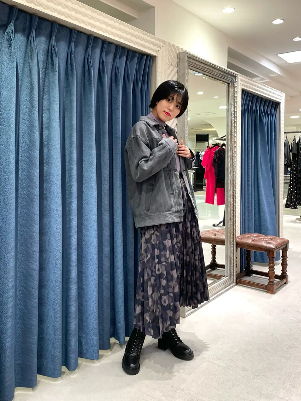 GRACE CONTINENTAL yoshi コーディネート画像