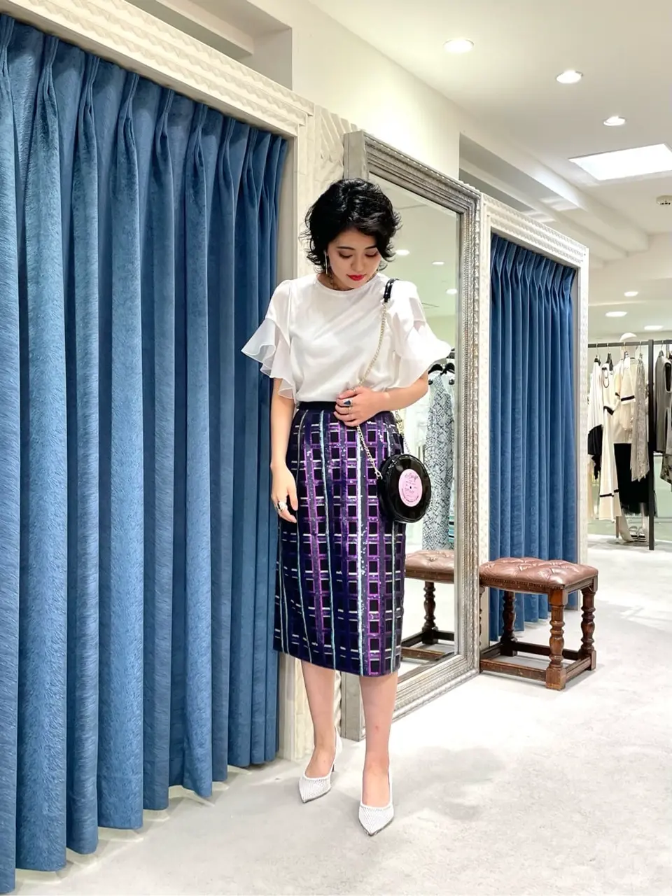 GRACE CONTINENTAL yoshi コーディネート画像