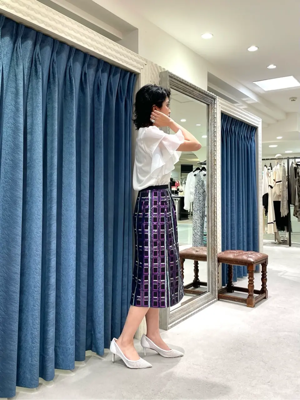 GRACE CONTINENTAL yoshi コーディネート画像