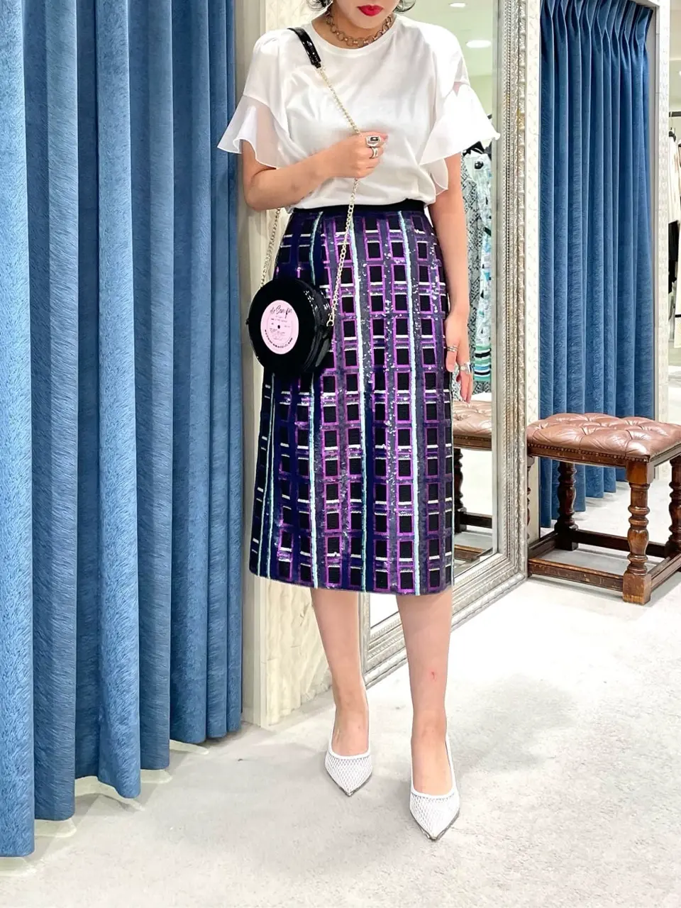 GRACE CONTINENTAL yoshi コーディネート画像