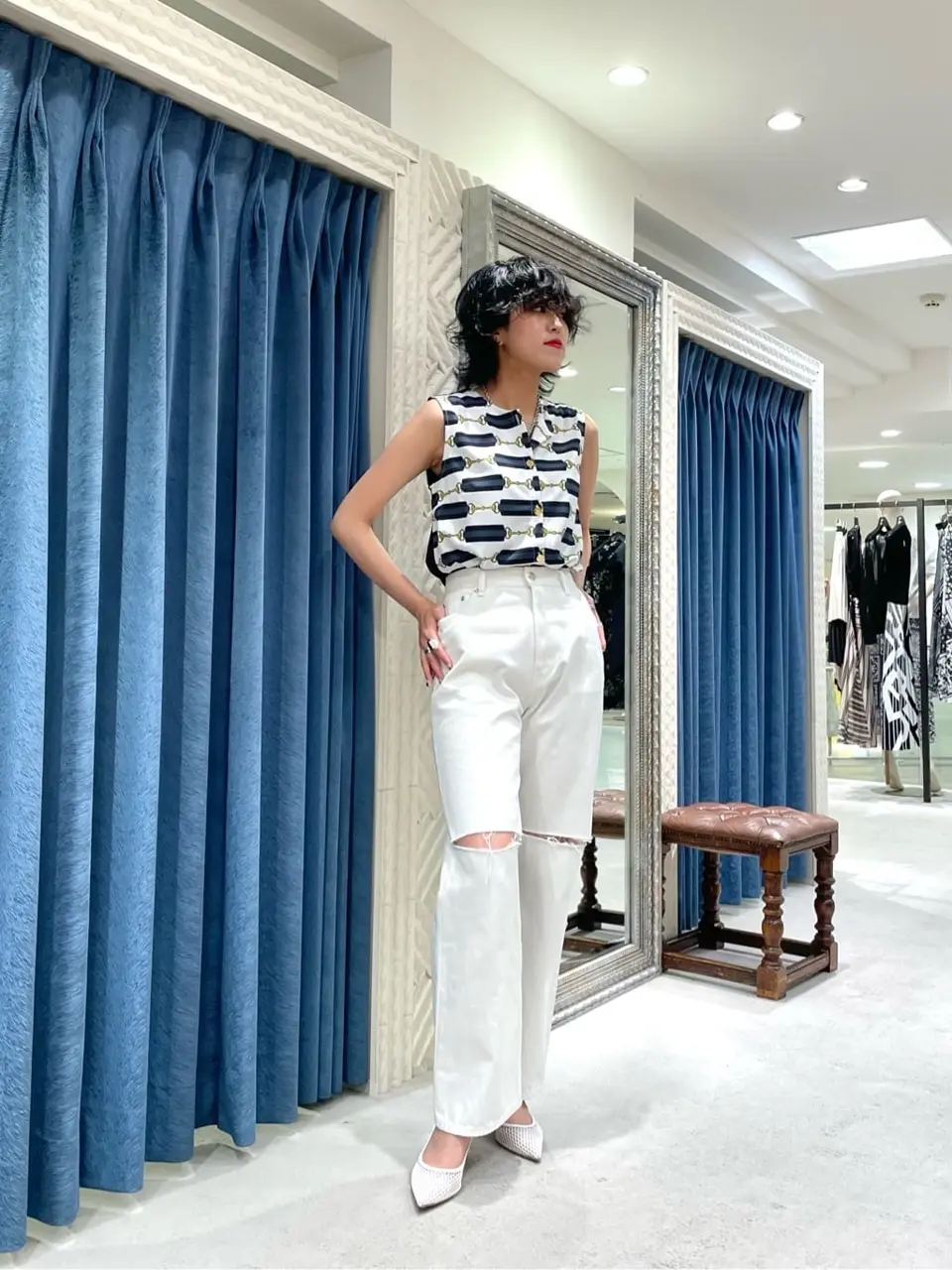 GRACE CONTINENTAL yoshi コーディネート画像