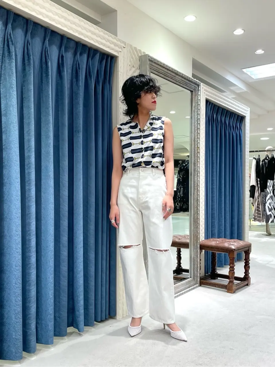 GRACE CONTINENTAL yoshi コーディネート画像