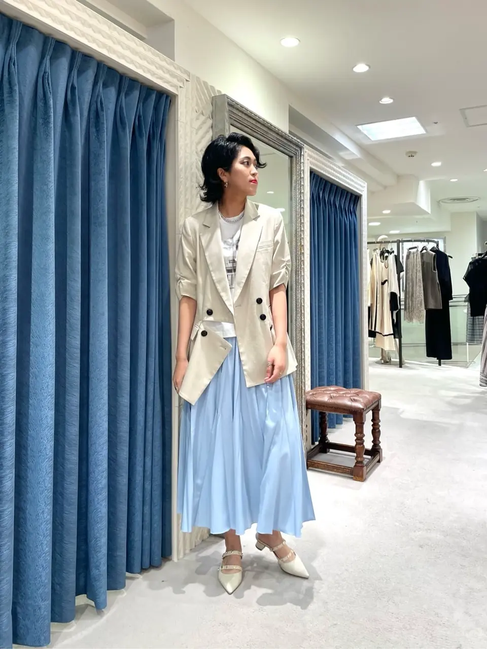 GRACE CONTINENTAL yoshi コーディネート画像