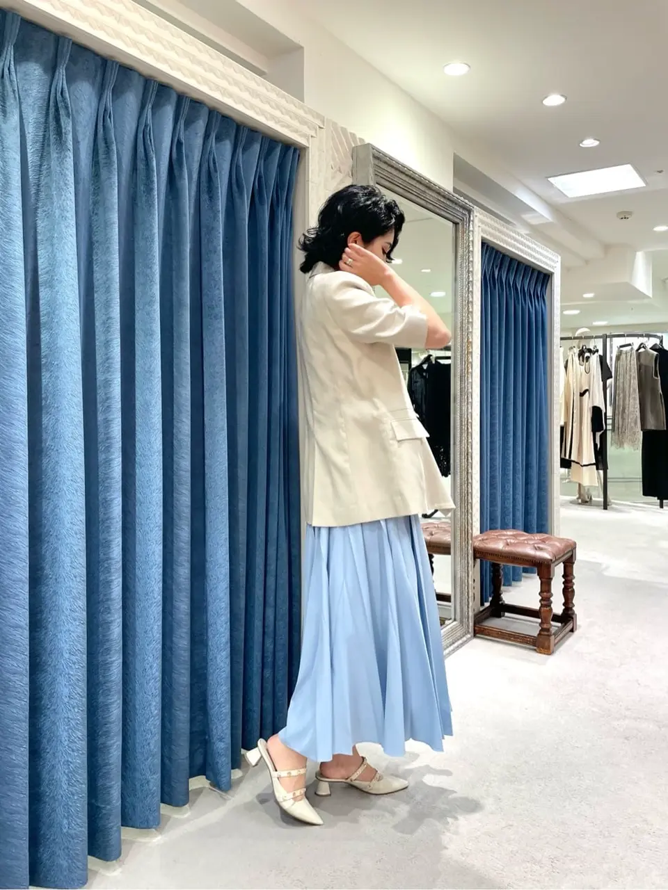 GRACE CONTINENTAL yoshi コーディネート画像