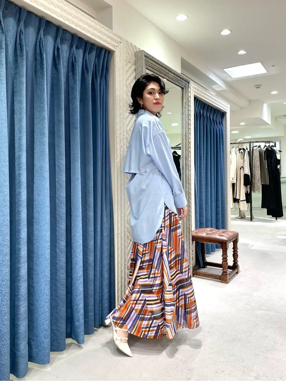 GRACE CONTINENTAL yoshi コーディネート画像