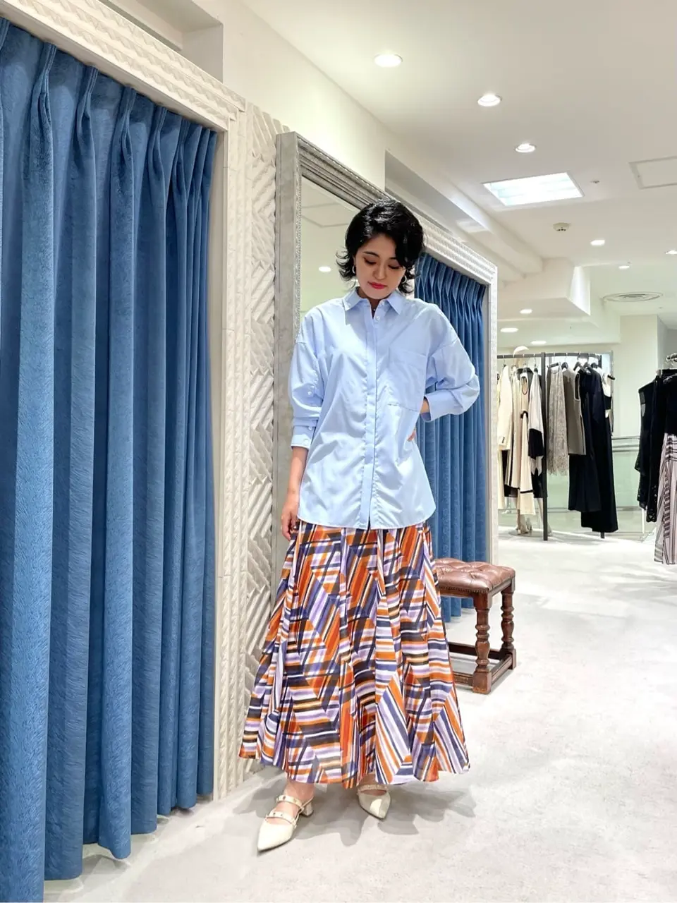 GRACE CONTINENTAL yoshi コーディネート画像