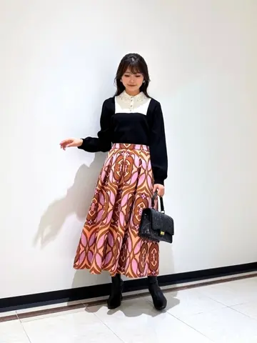 GRACE CONTINENTAL MORITA AI コーディネート画像