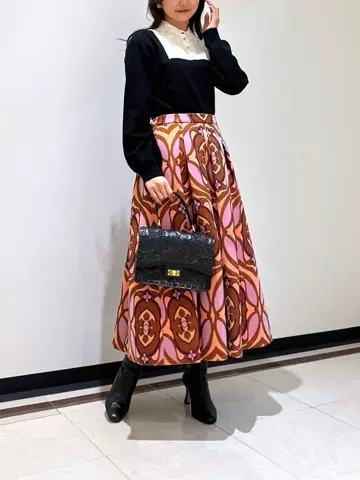 GRACE CONTINENTAL MORITA AI コーディネート画像