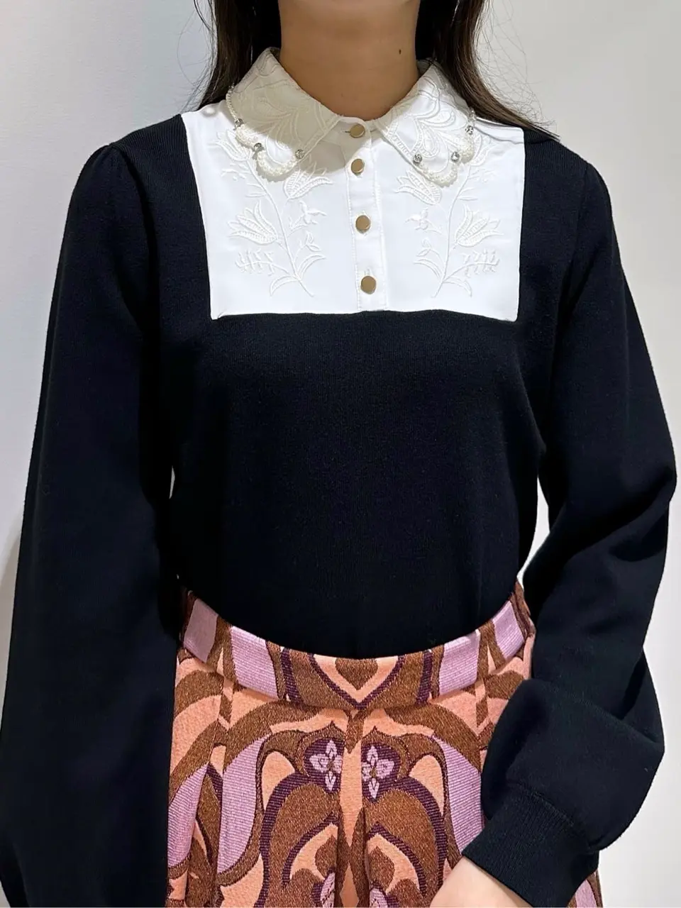 GRACE CONTINENTAL MORITA AI コーディネート画像