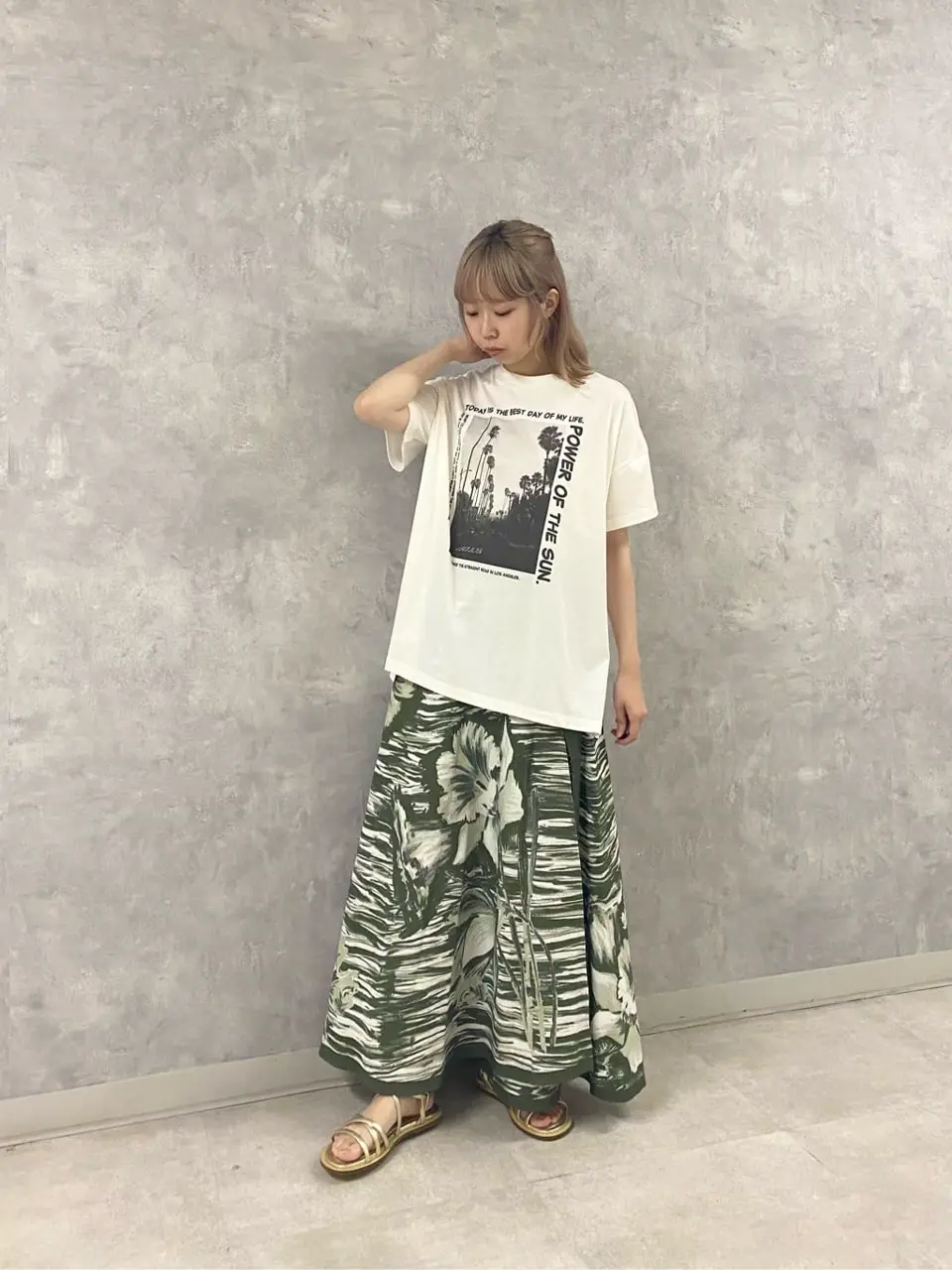 GRACE CONTINENTAL Abe コーディネート画像