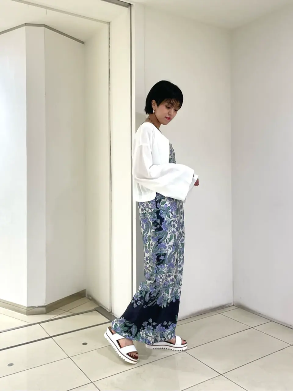 GRACE CONTINENTAL yoshi コーディネート画像