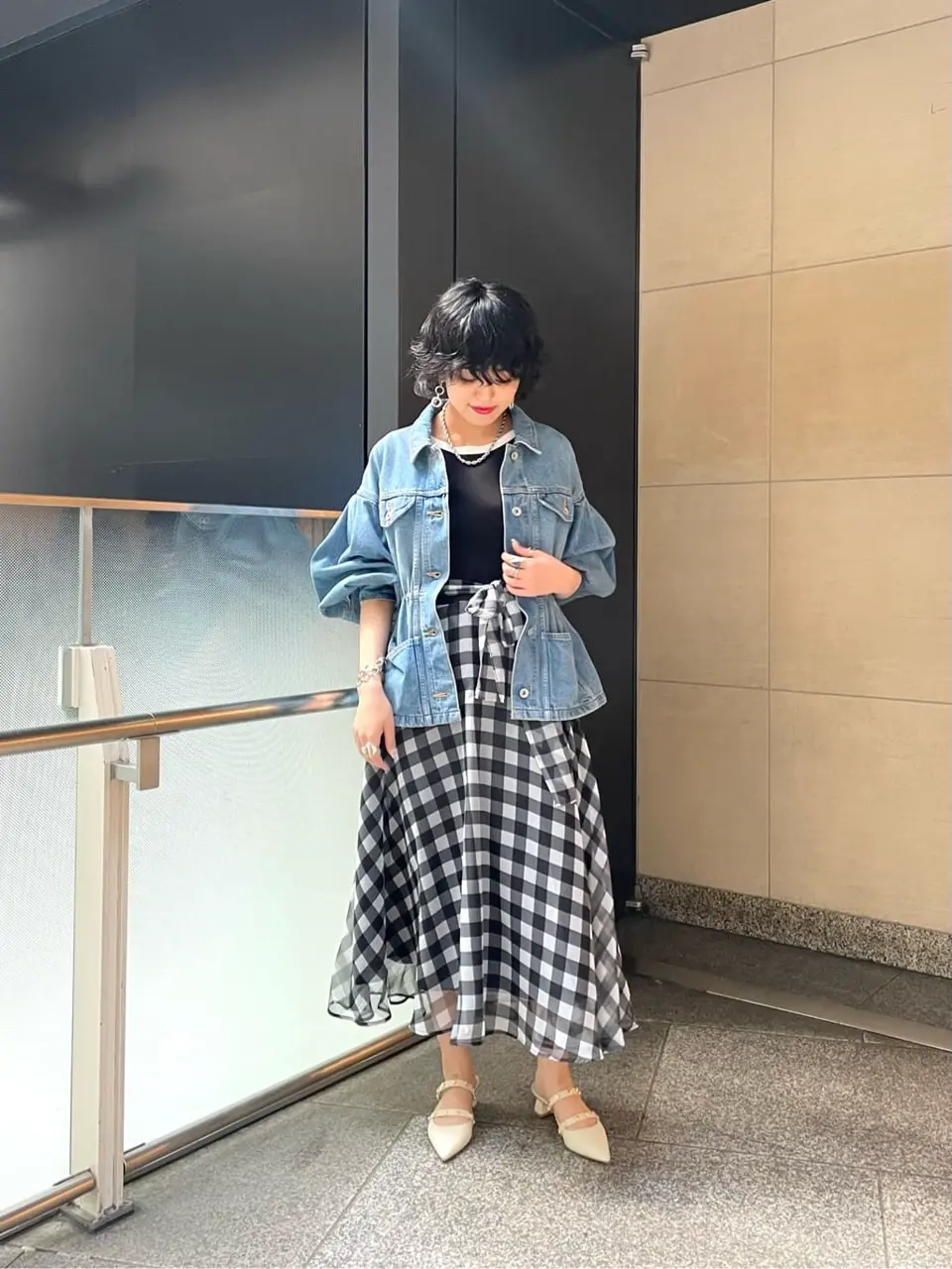 GRACE CONTINENTAL yoshi コーディネート画像