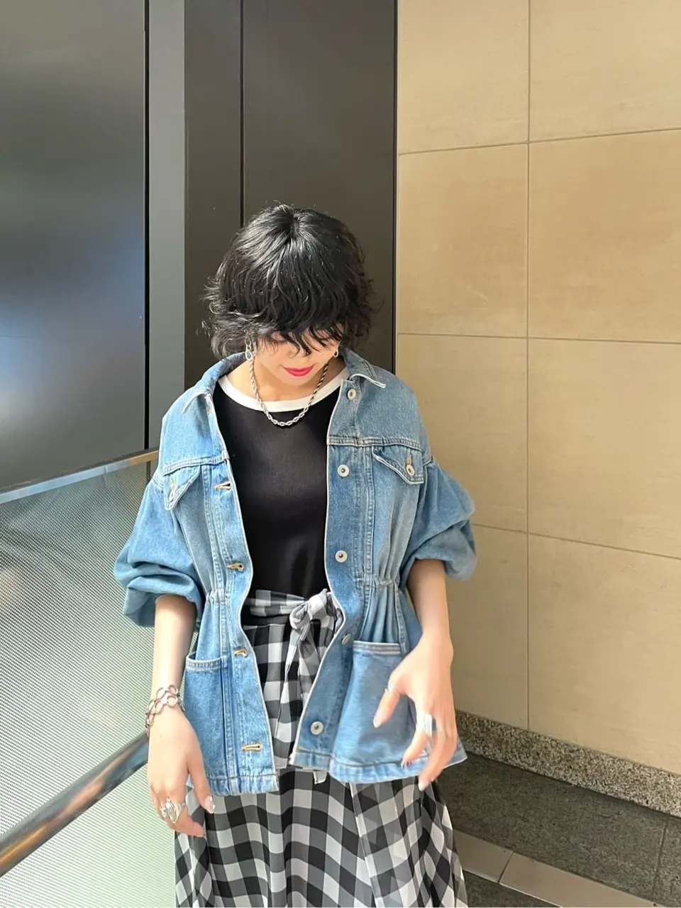 GRACE CONTINENTAL yoshi コーディネート画像