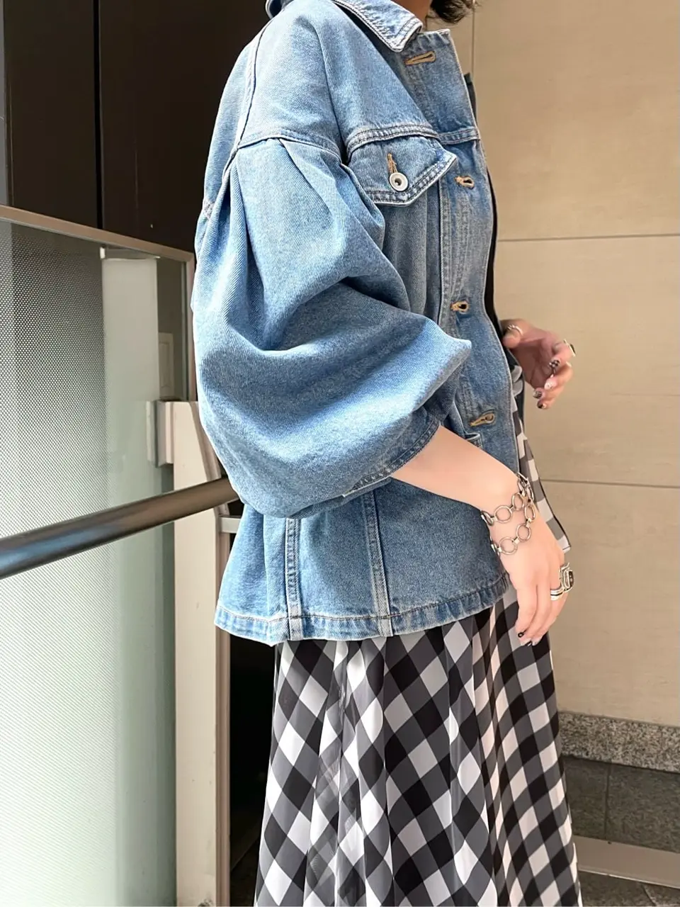 GRACE CONTINENTAL yoshi コーディネート画像