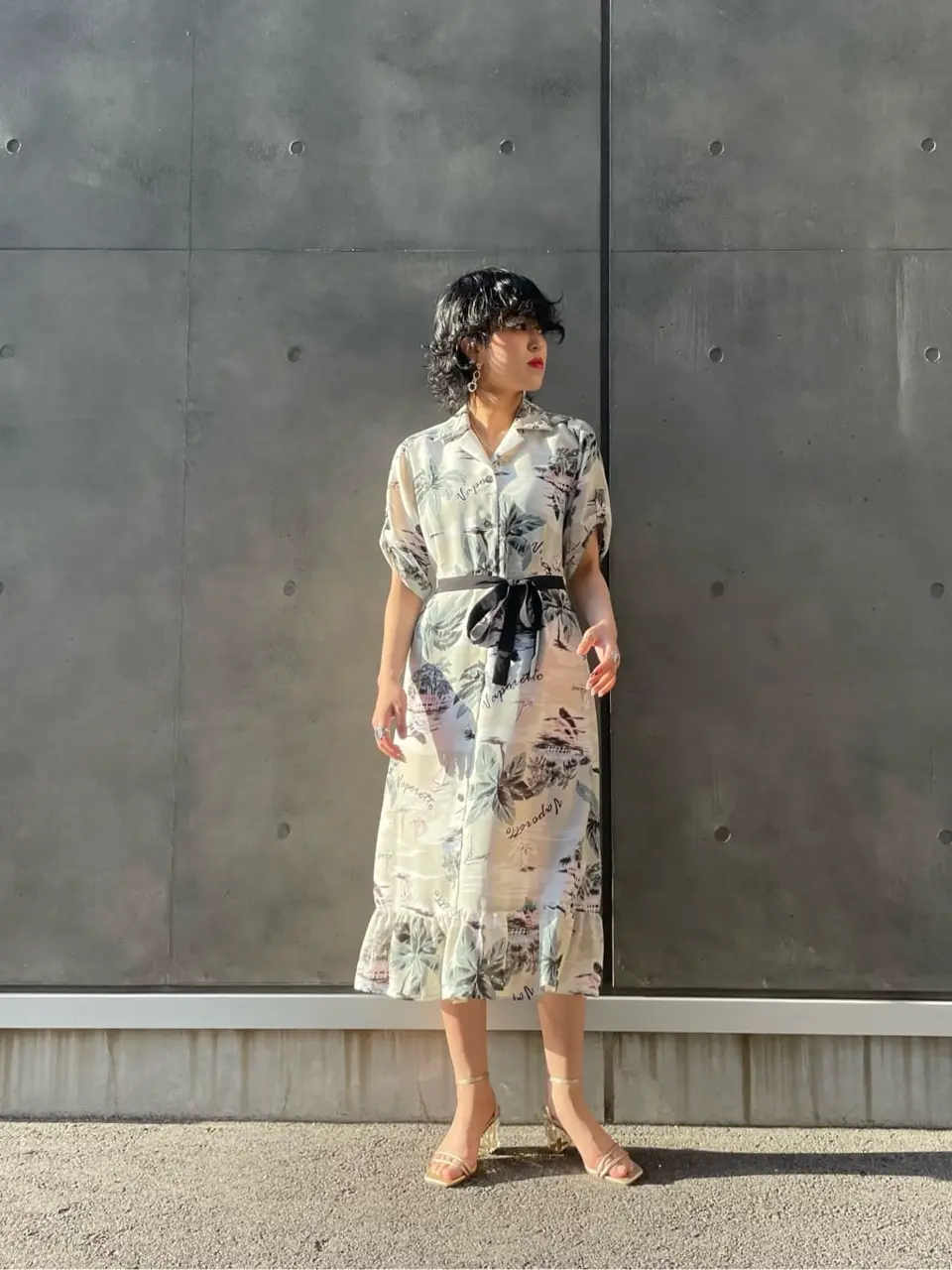 GRACE CONTINENTAL yoshi コーディネート画像