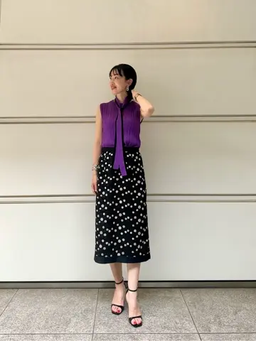 GRACE CONTINENTAL 尾田亜沙美 コーディネート画像