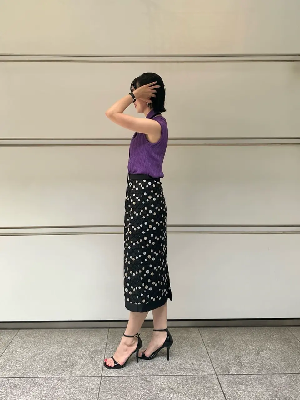 GRACE CONTINENTAL 尾田亜沙美 コーディネート画像