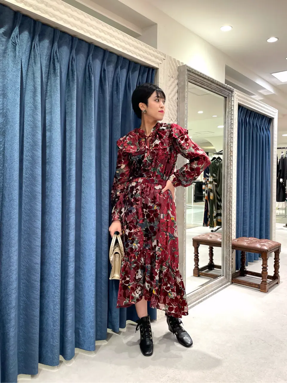 GRACE CONTINENTAL yoshi コーディネート画像