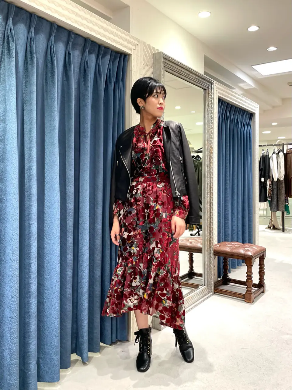 GRACE CONTINENTAL yoshi コーディネート画像