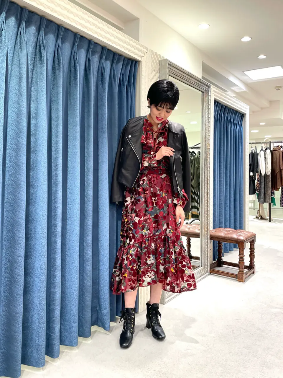 GRACE CONTINENTAL yoshi コーディネート画像