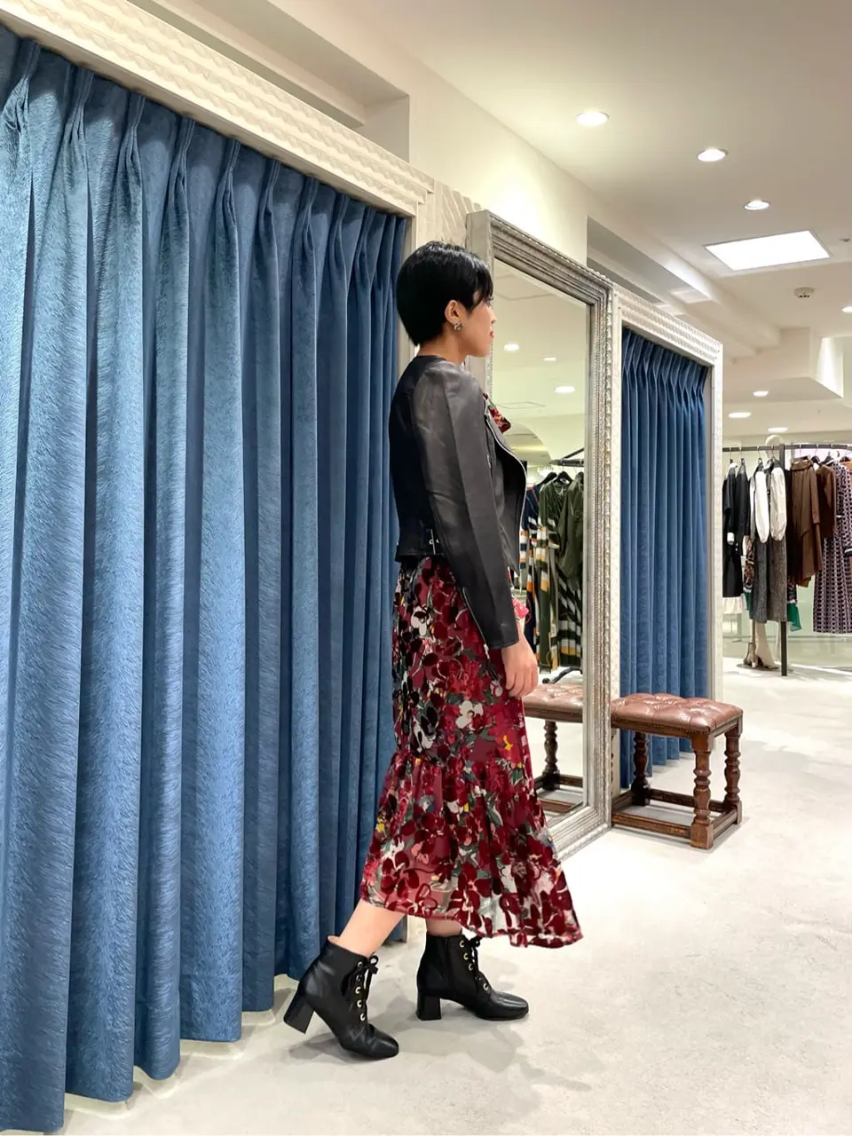 GRACE CONTINENTAL yoshi コーディネート画像