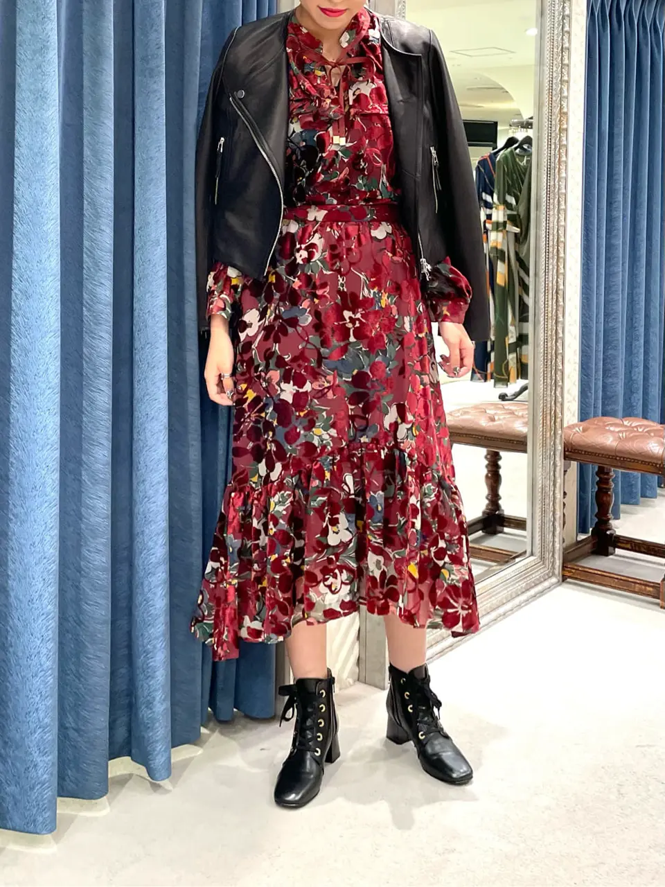 GRACE CONTINENTAL yoshi コーディネート画像