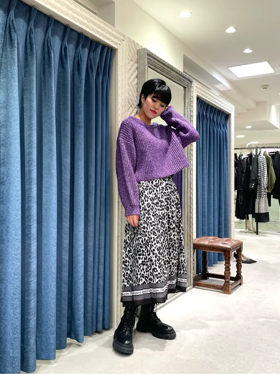 GRACE CONTINENTAL yoshi コーディネート画像