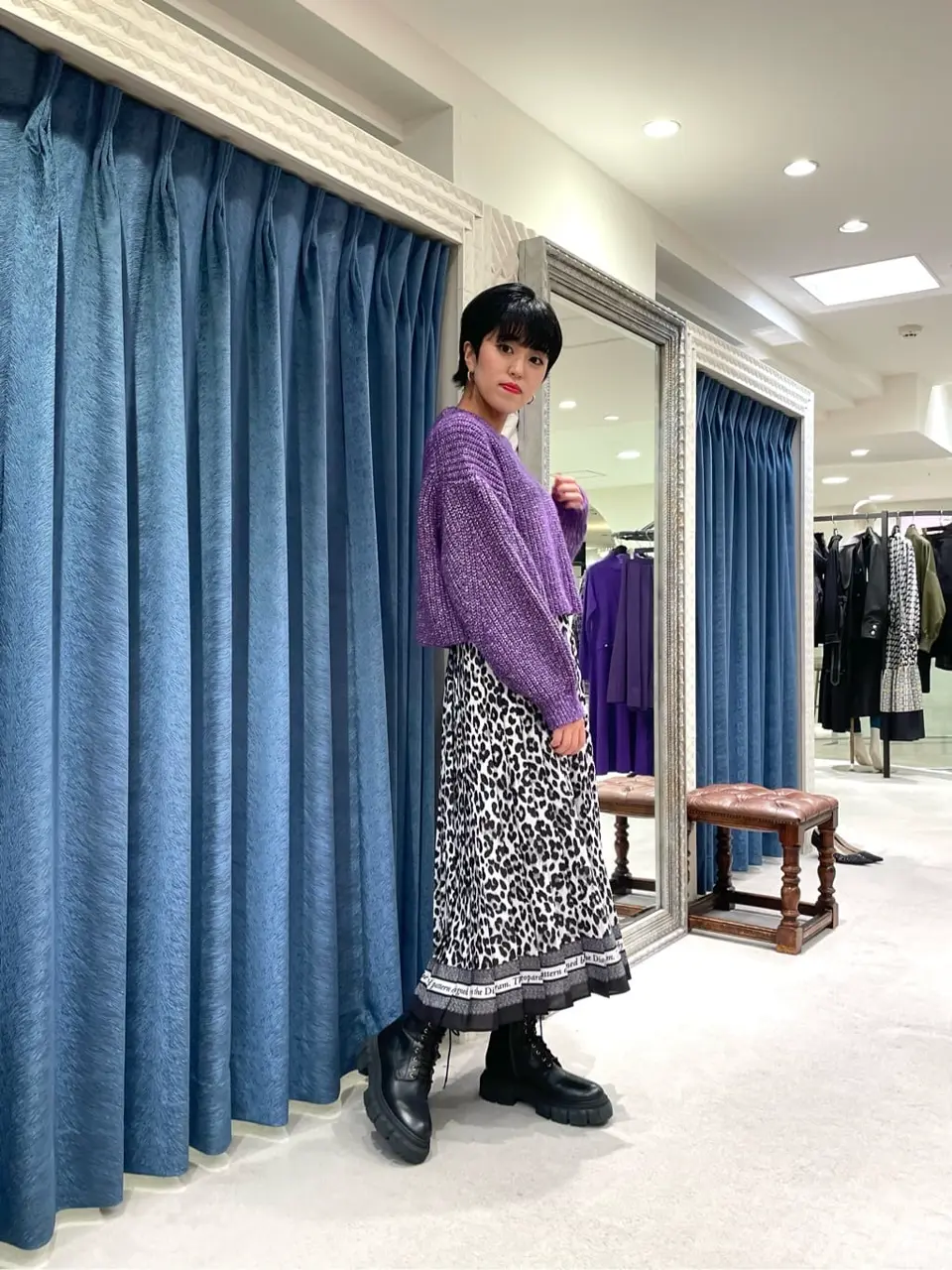 GRACE CONTINENTAL yoshi コーディネート画像