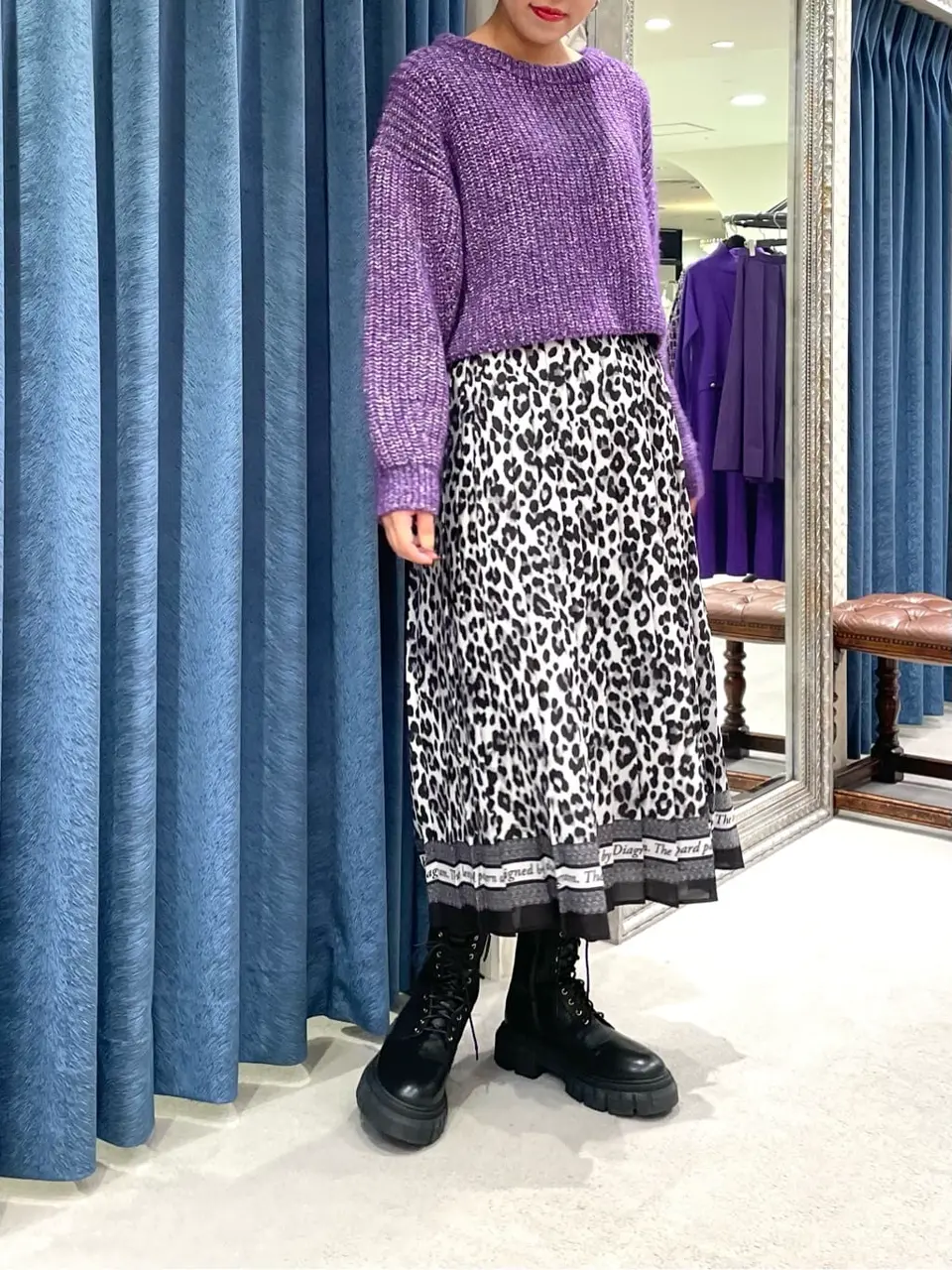 GRACE CONTINENTAL yoshi コーディネート画像