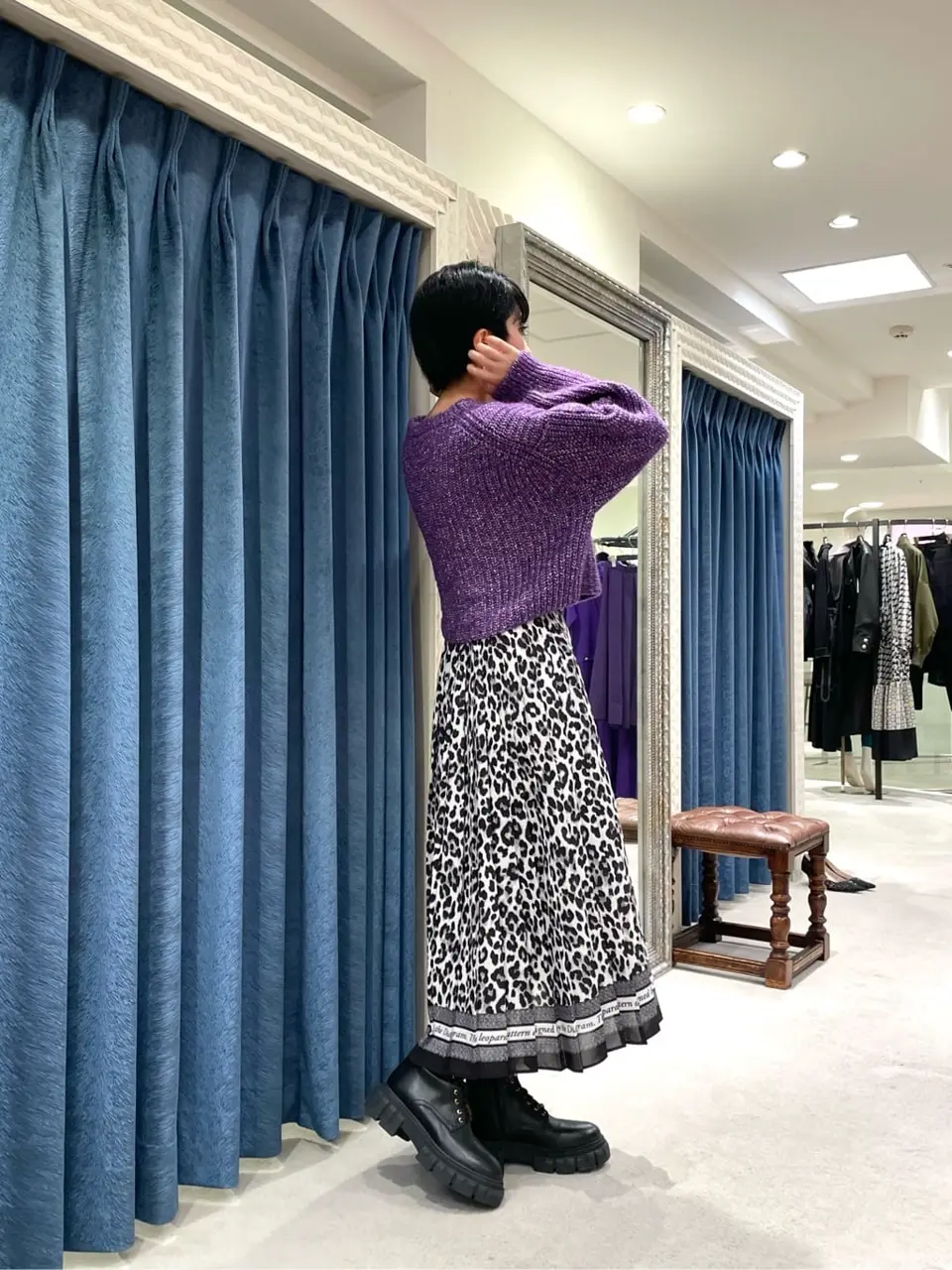 GRACE CONTINENTAL yoshi コーディネート画像