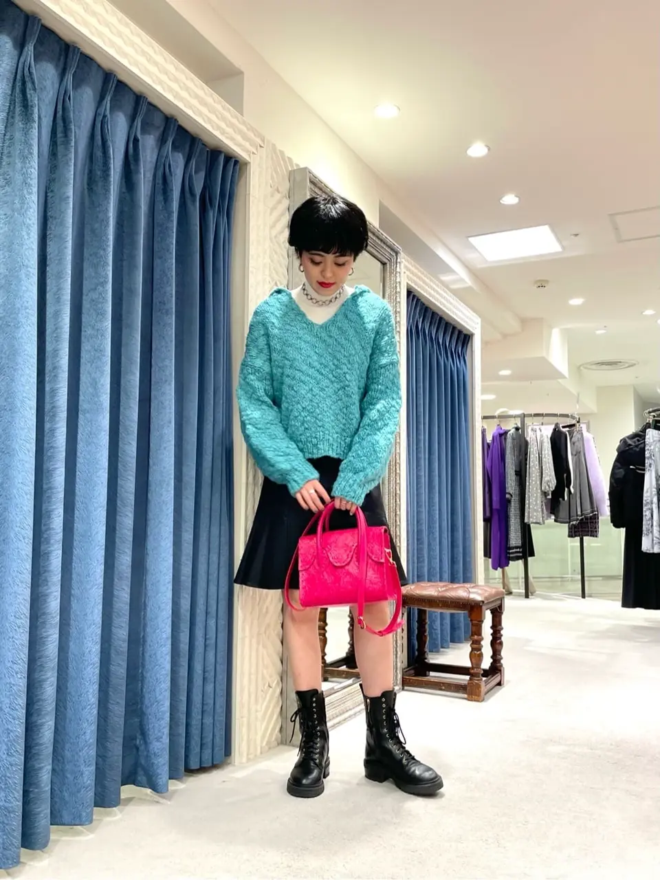 GRACE CONTINENTAL yoshi コーディネート画像