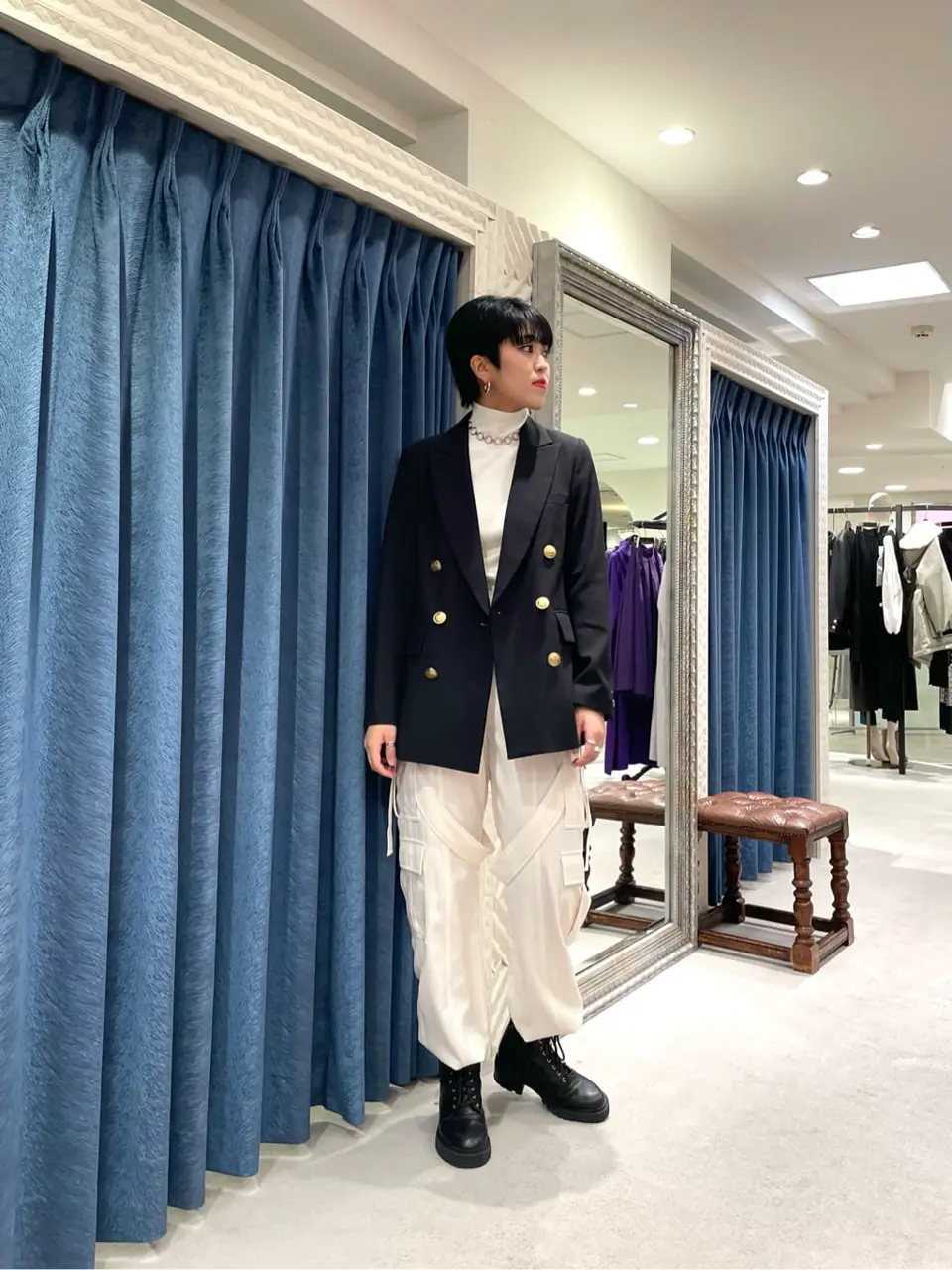 GRACE CONTINENTAL yoshi コーディネート画像