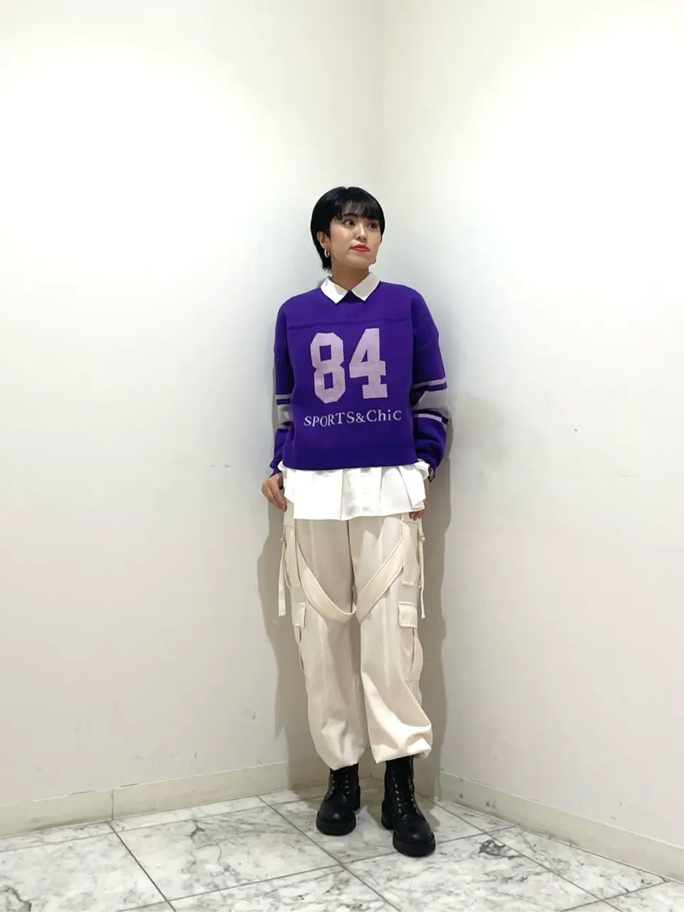 GRACE CONTINENTAL yoshi コーディネート画像