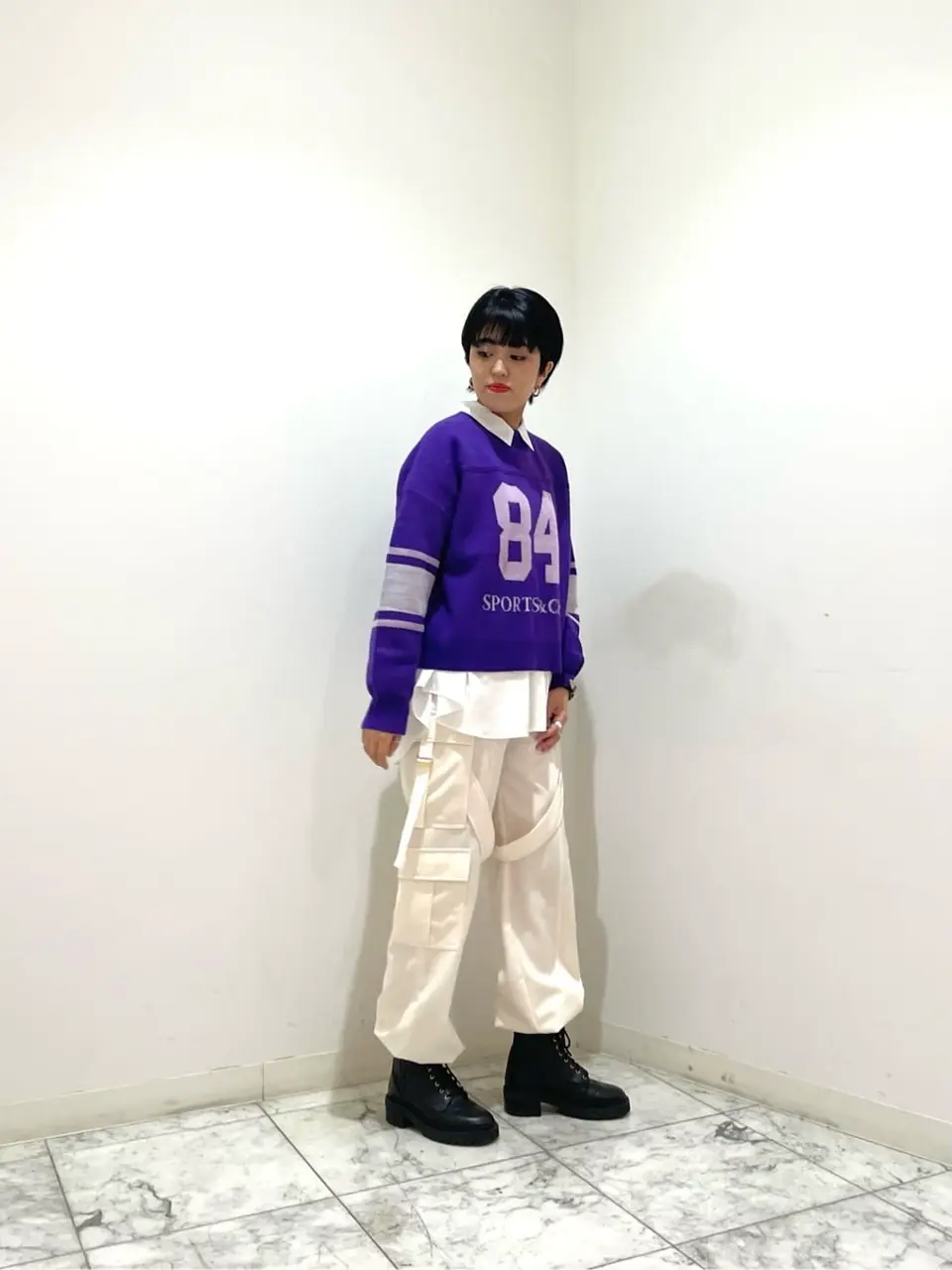 GRACE CONTINENTAL yoshi コーディネート画像