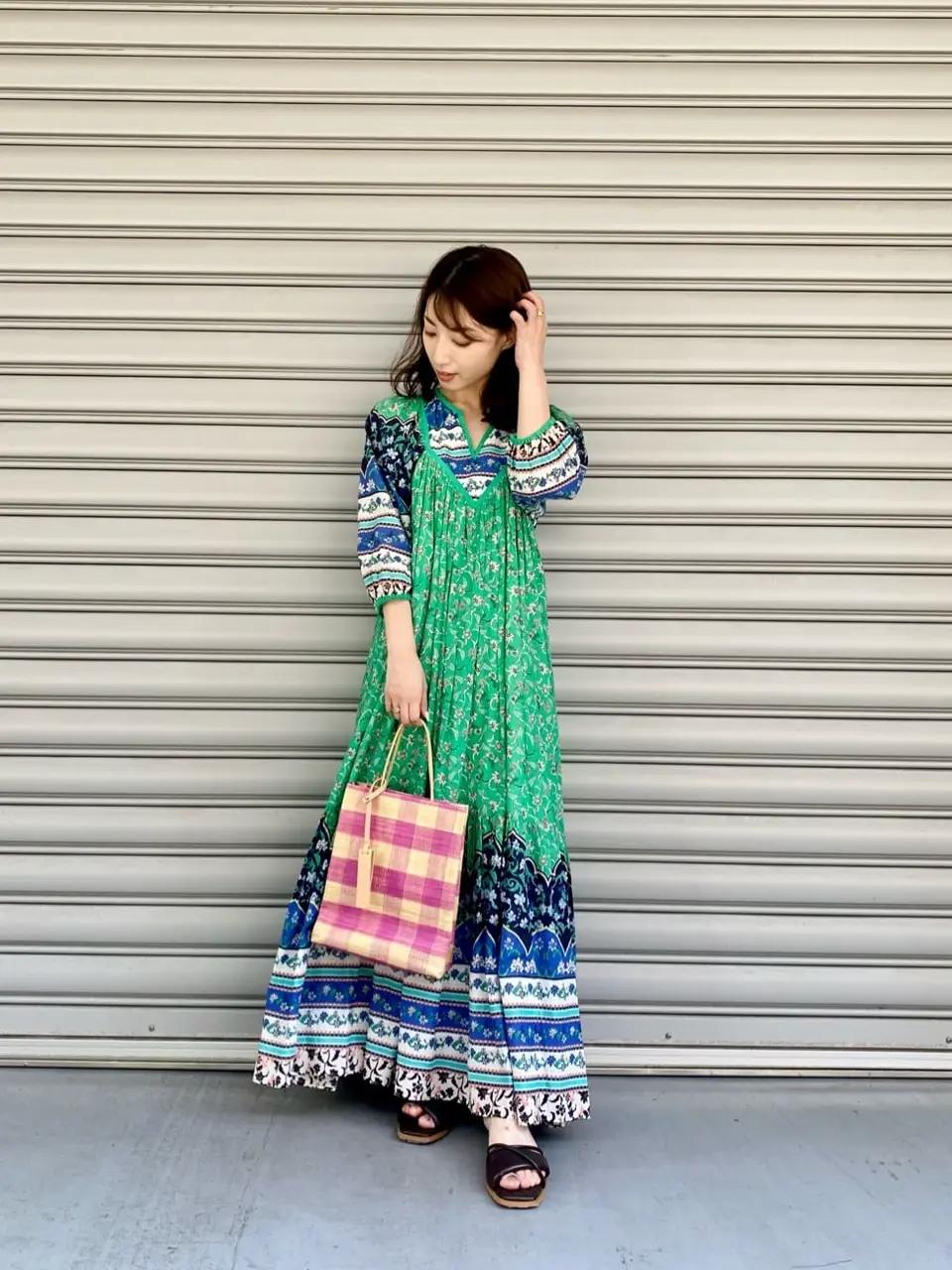 GRACE CONTINENTAL 青木育日 コーディネート画像