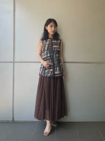 GRACE CONTINENTAL 青木育日 コーディネート画像