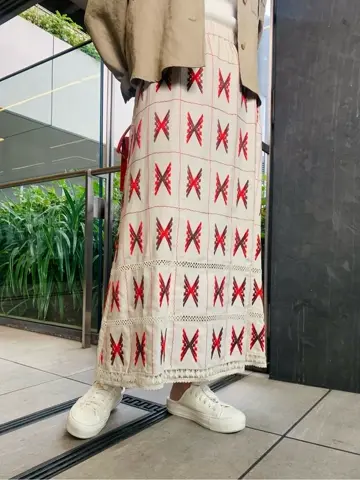 GRACE CONTINENTAL haruka iwasaki コーディネート画像