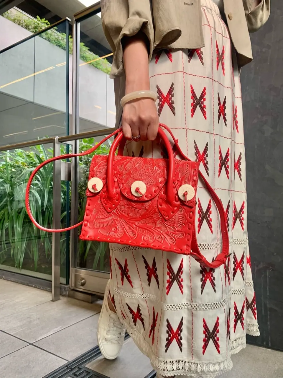 GRACE CONTINENTAL haruka iwasaki コーディネート画像