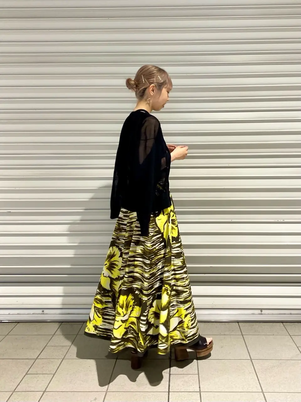 GRACE CONTINENTAL Abe コーディネート画像