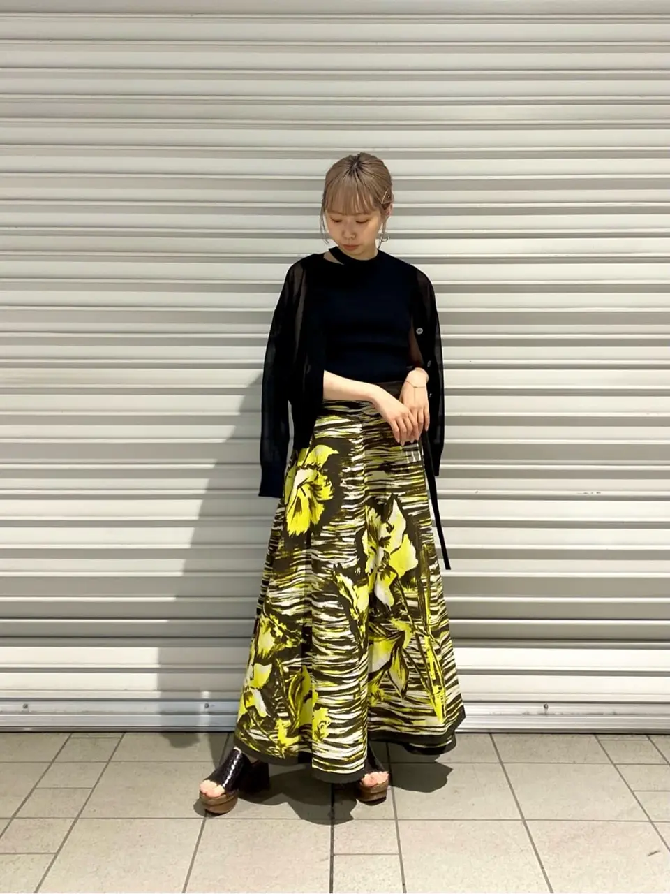 GRACE CONTINENTAL Abe コーディネート画像