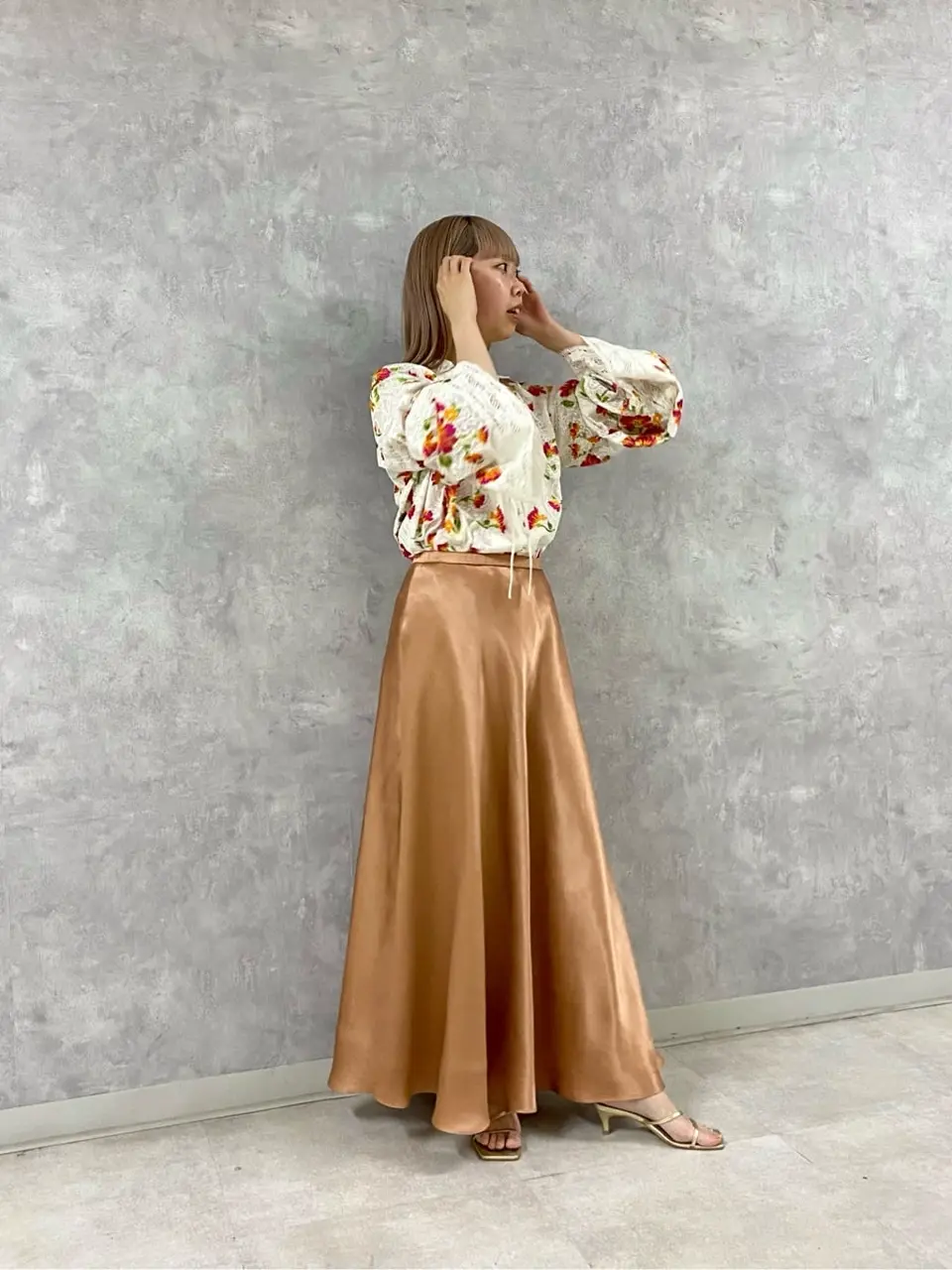 GRACE CONTINENTAL Abe コーディネート画像