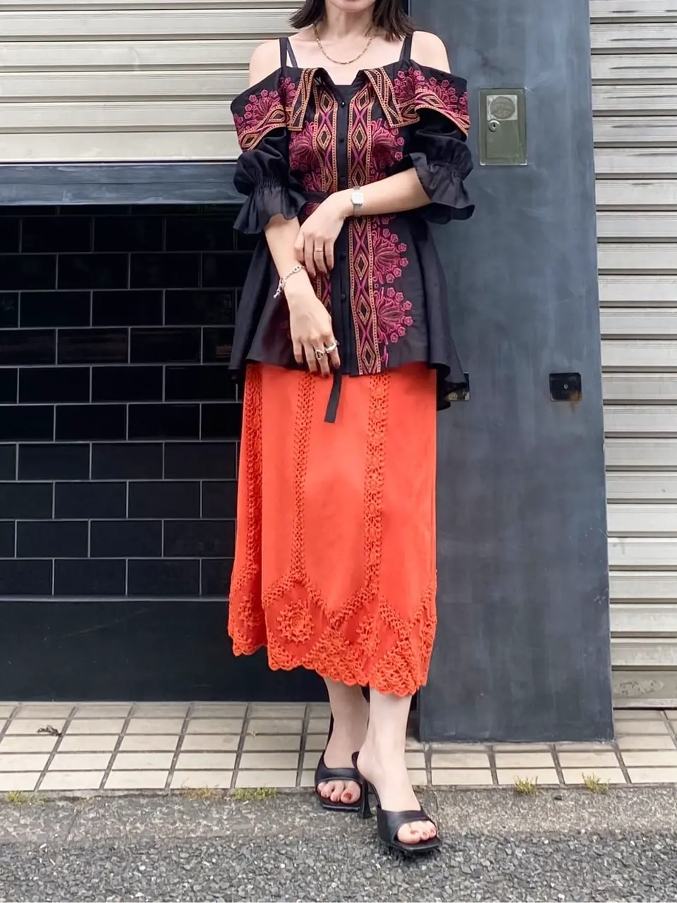 GRACE CONTINENTAL 古川温子 コーディネート画像