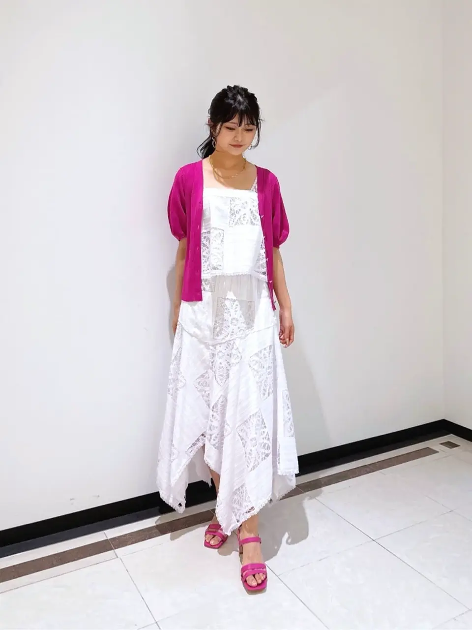 GRACE CONTINENTAL MORITA AI コーディネート画像