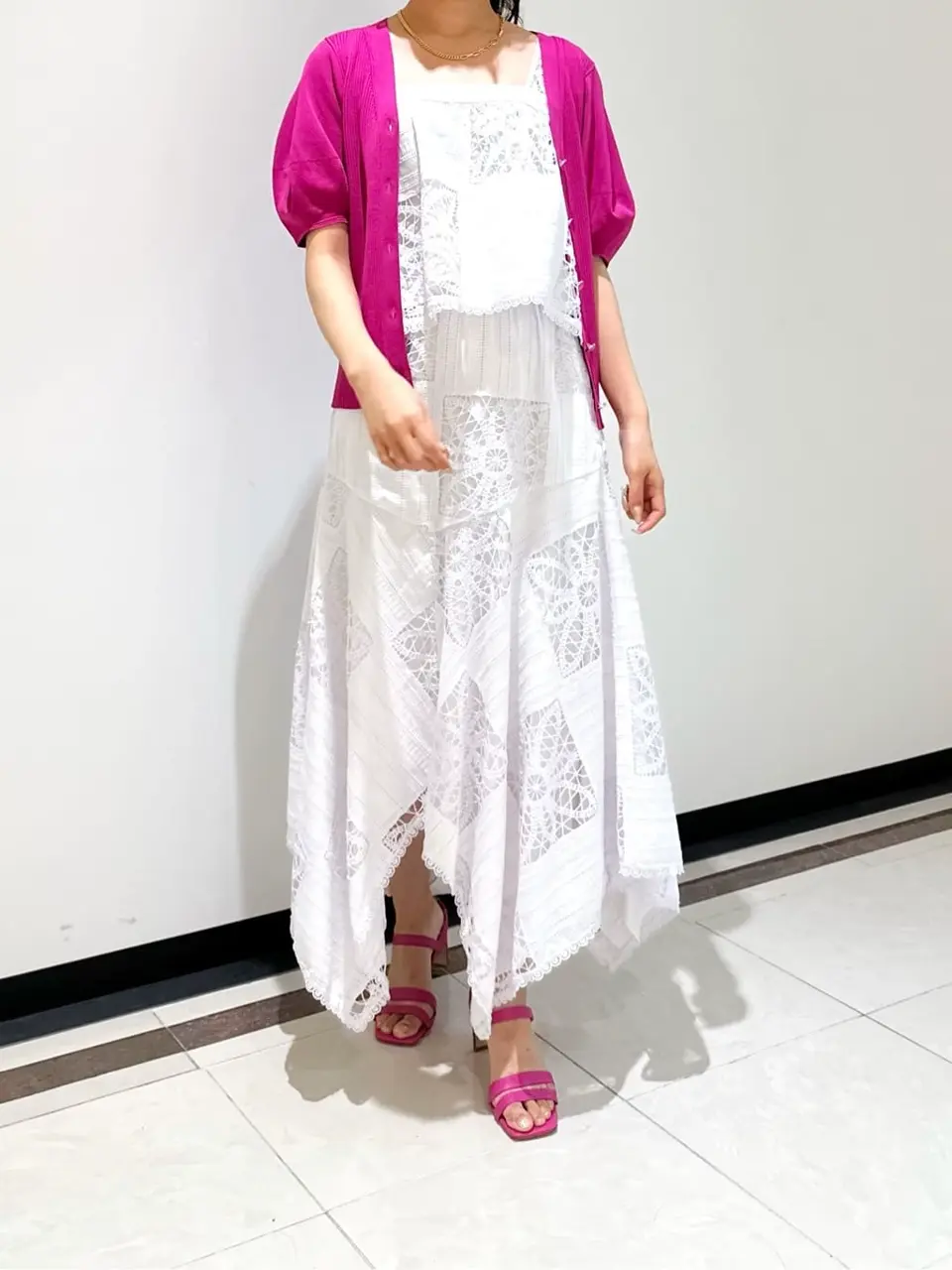 GRACE CONTINENTAL MORITA AI コーディネート画像