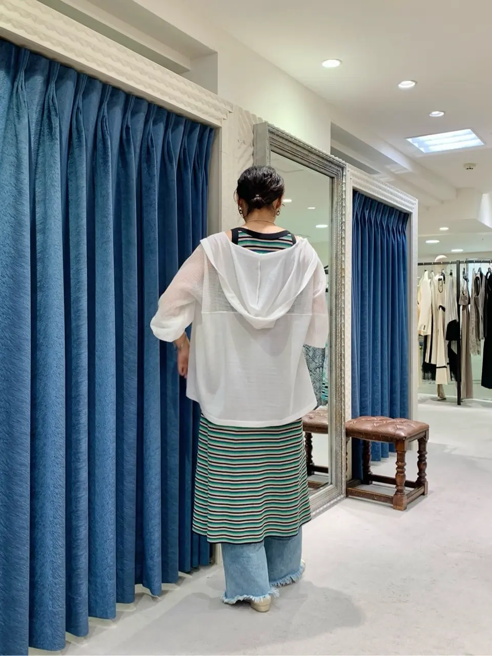 GRACE CONTINENTAL haruka iwasaki コーディネート画像