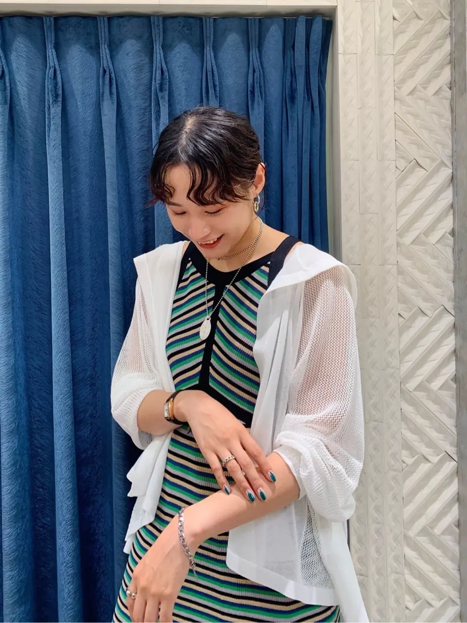 GRACE CONTINENTAL haruka iwasaki コーディネート画像