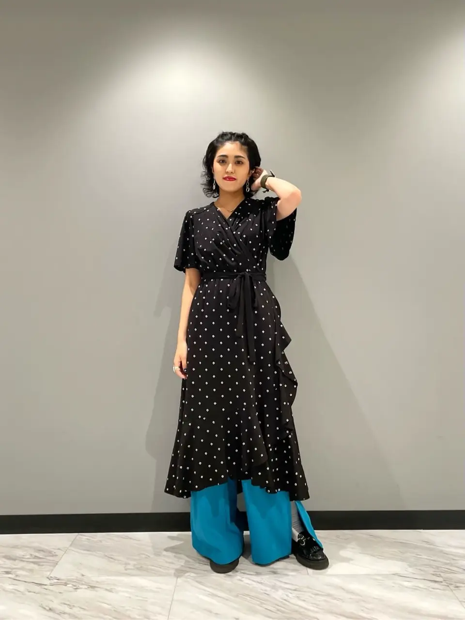 GRACE CONTINENTAL yoshi コーディネート画像