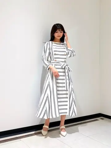 GRACE CONTINENTAL MORITA AI コーディネート画像